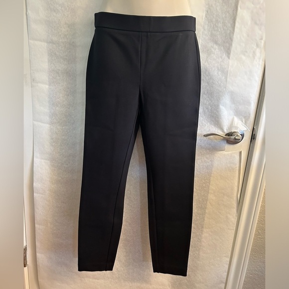 J crew black Any Day ankle black pants with back zipper NWT Sz-PM. Z17 - Picture 1 of 10